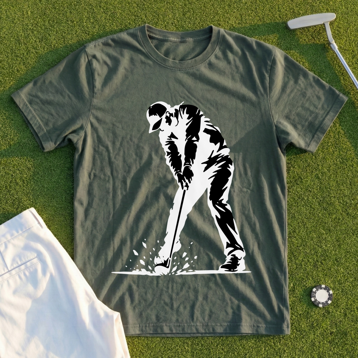 Down And Through Tee