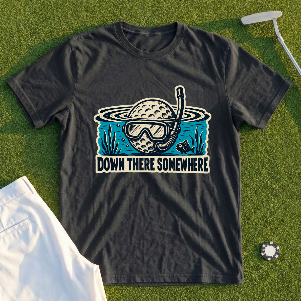 Down There Somewhere Tee