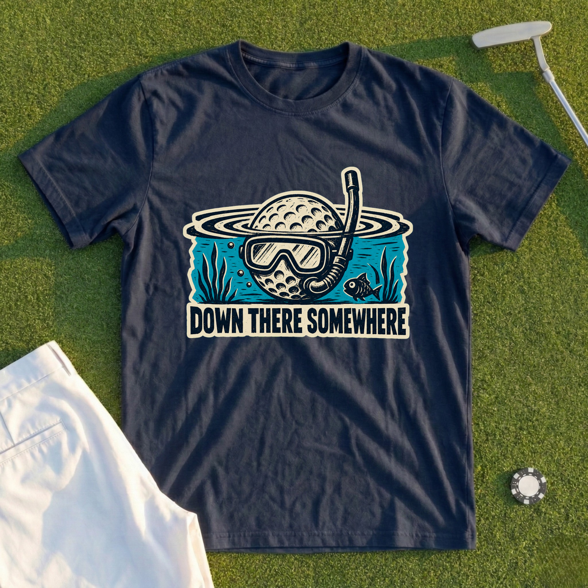 Down There Somewhere Tee