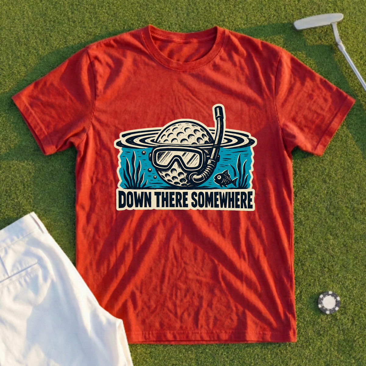 Down There Somewhere Tee