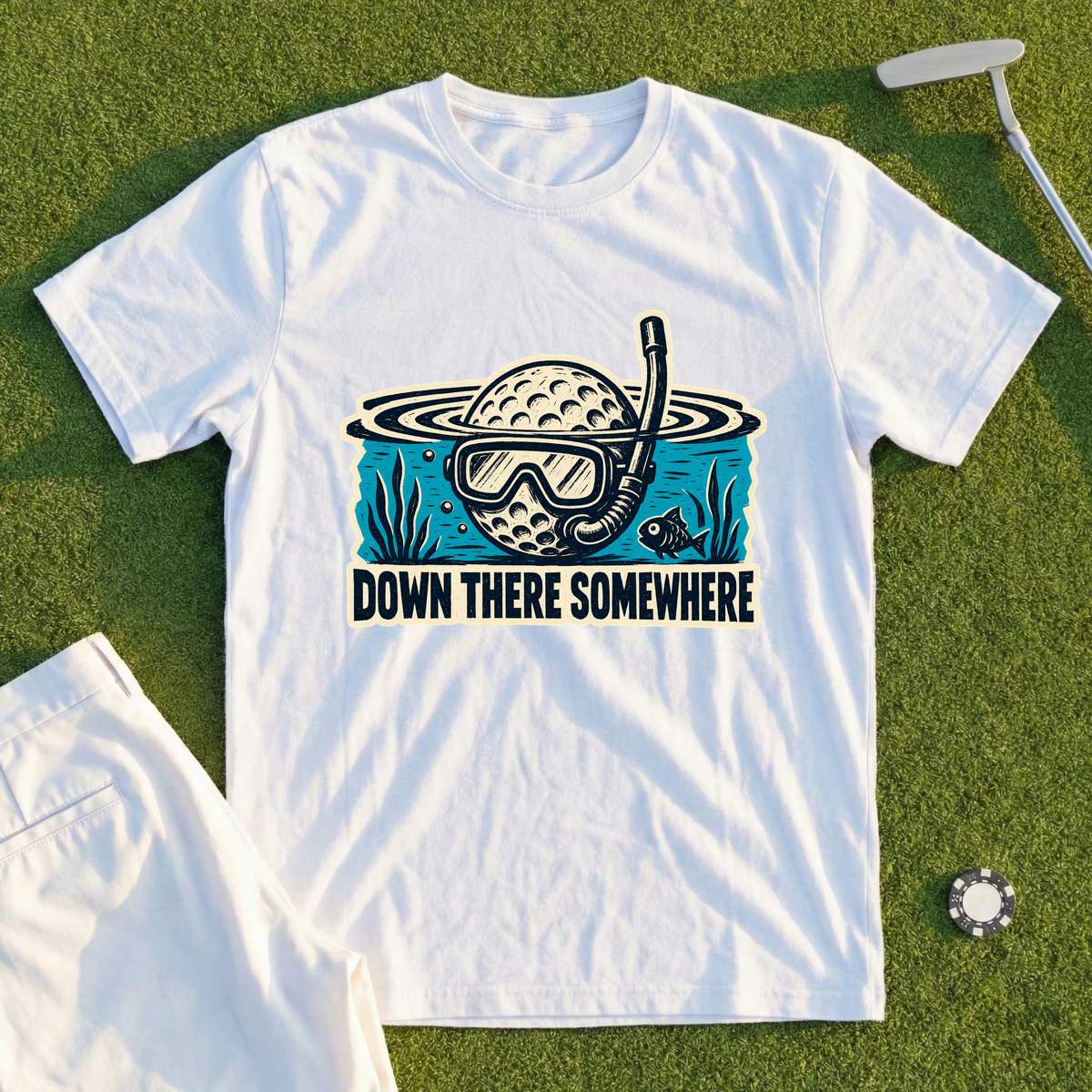 Down There Somewhere Tee