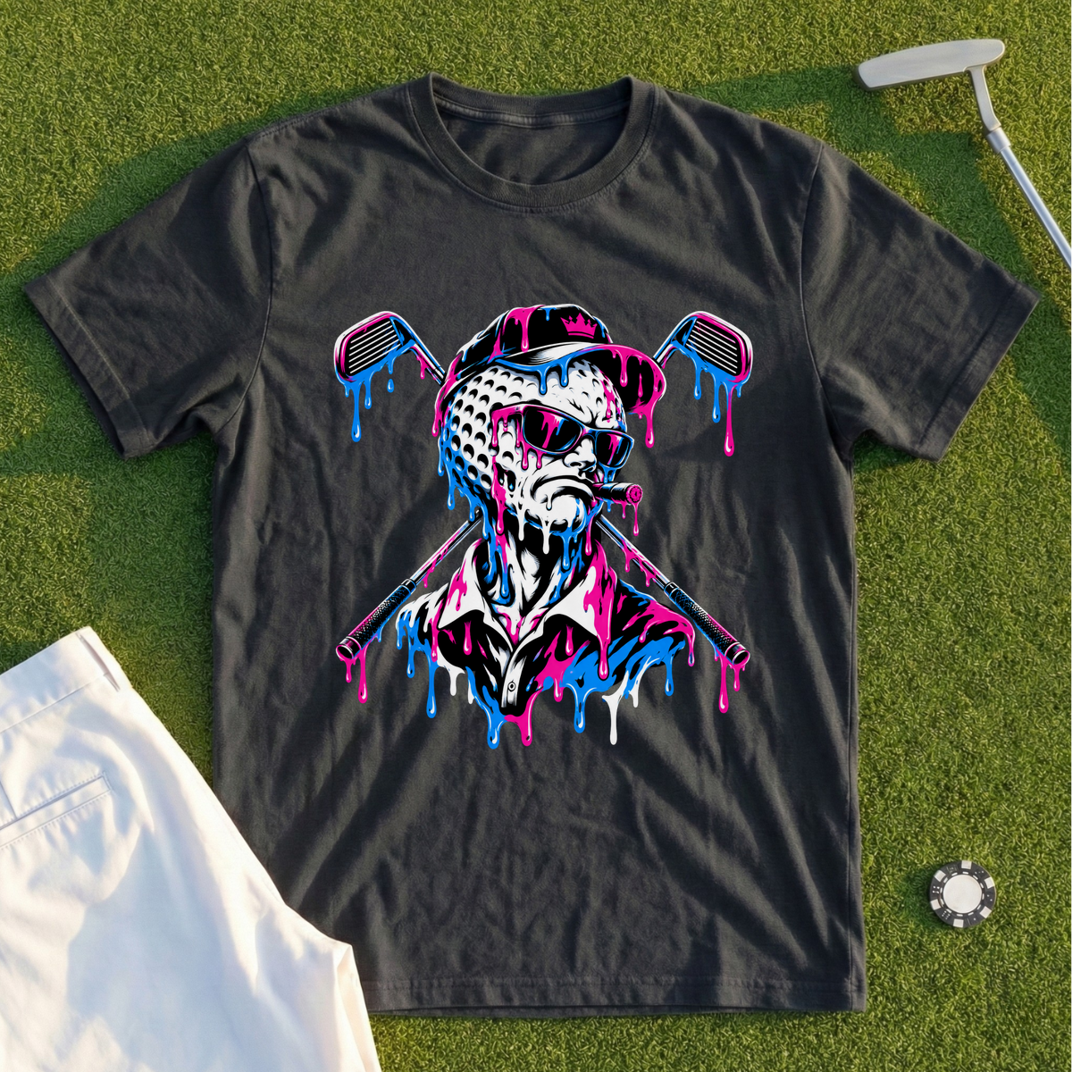 Drip Ball Boss, Crossed Irons Tee
