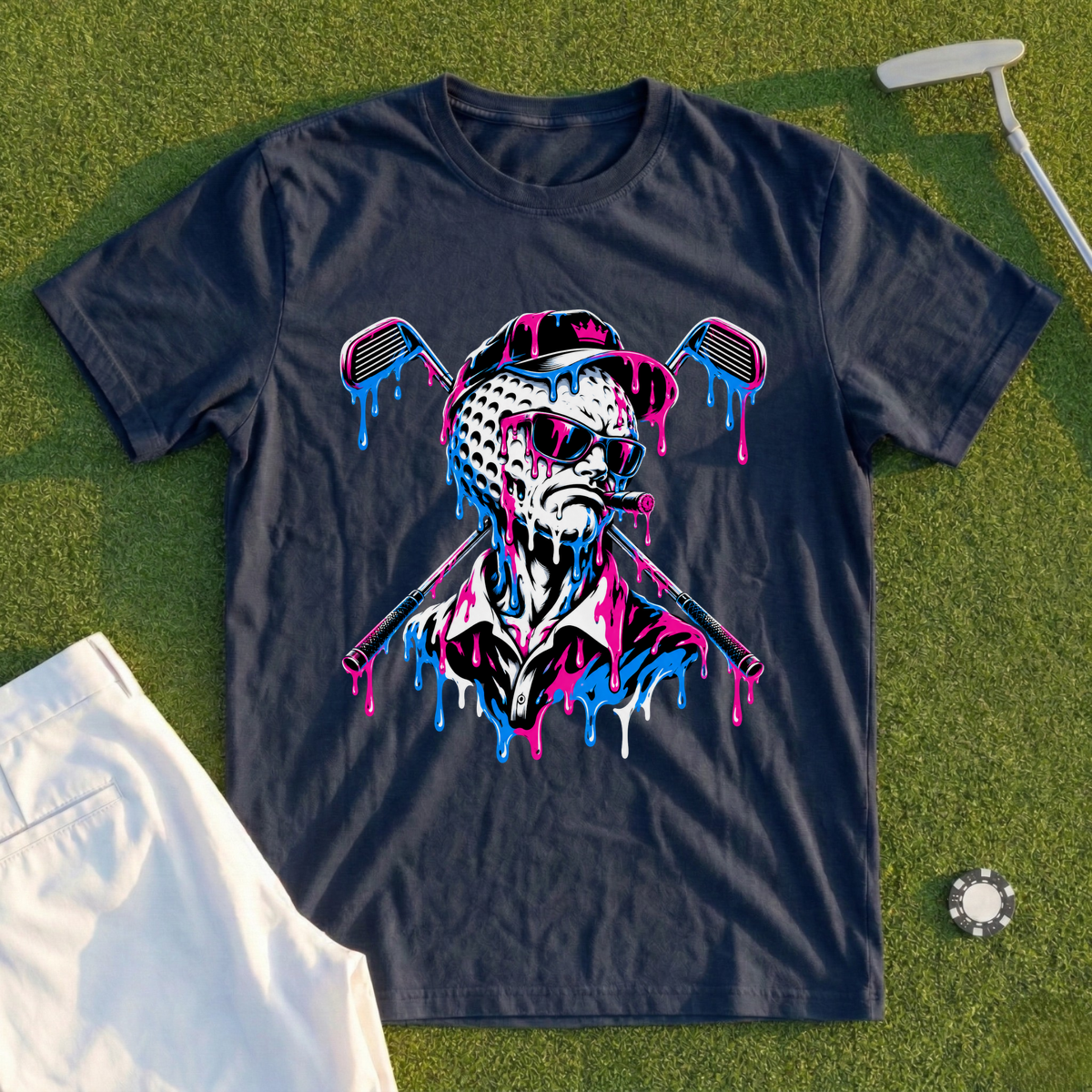 Drip Ball Boss, Crossed Irons Tee
