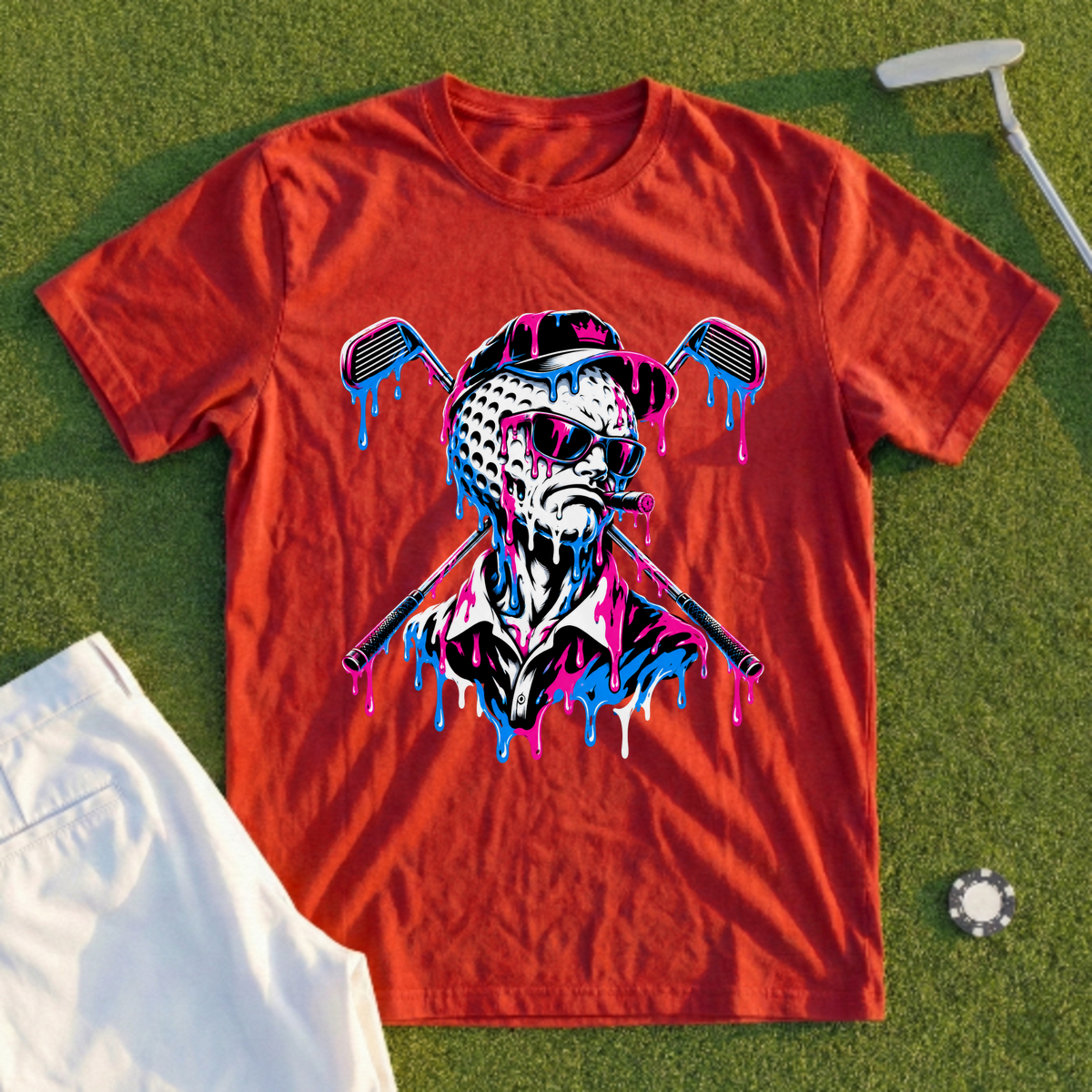 Drip Ball Boss, Crossed Irons Tee