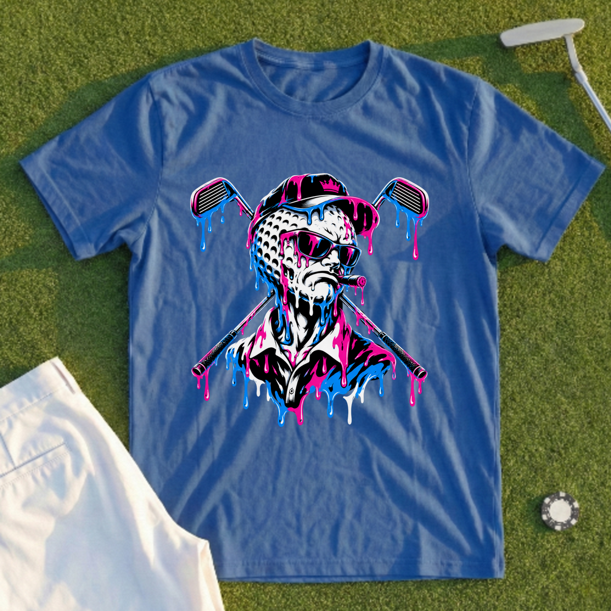 Drip Ball Boss, Crossed Irons Tee