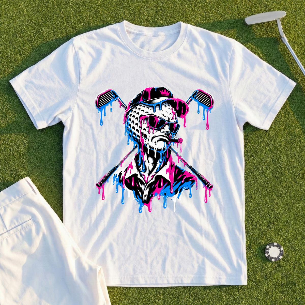 Drip Ball Boss, Crossed Irons Tee