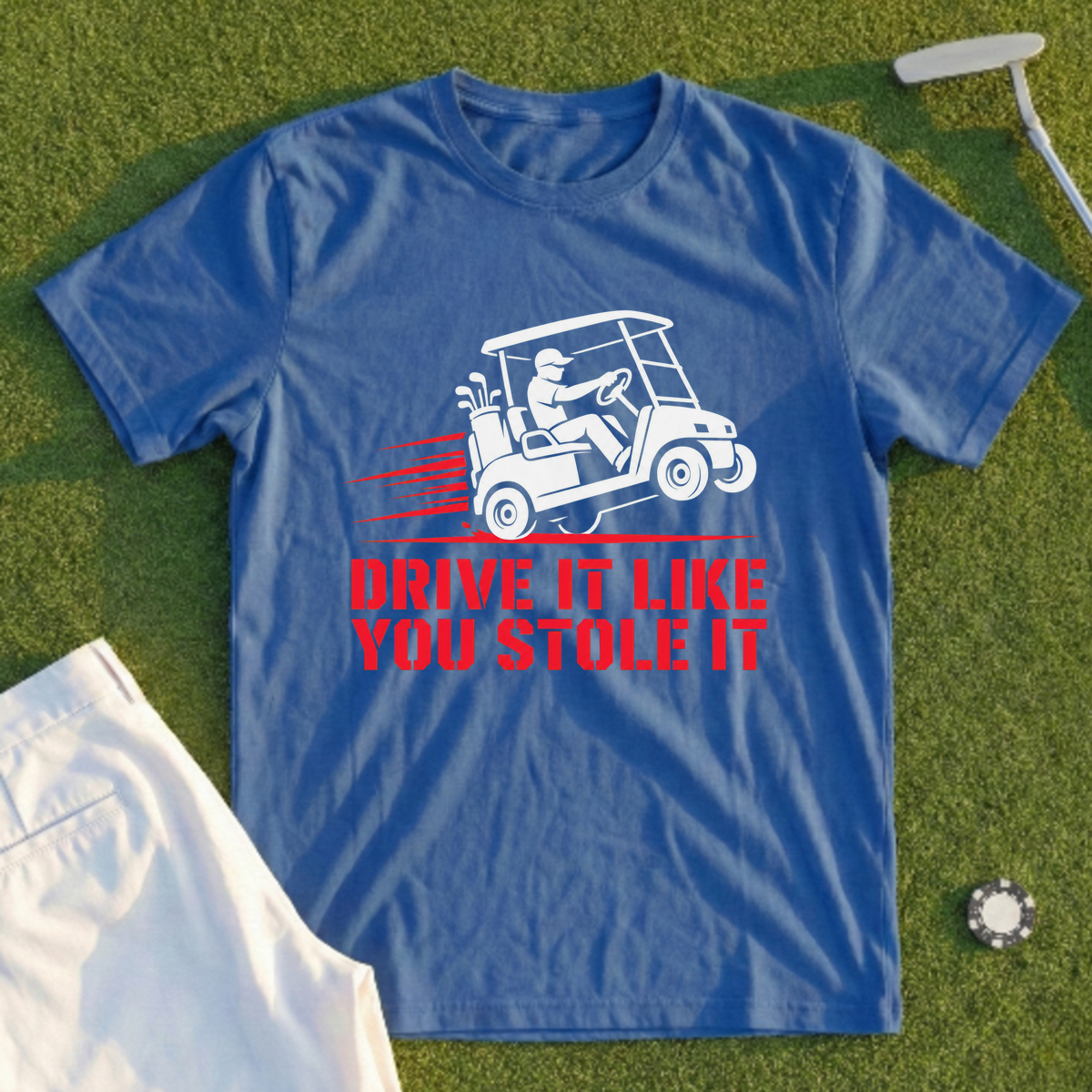 Drive It Like You Stole It, High-Contrast Tee