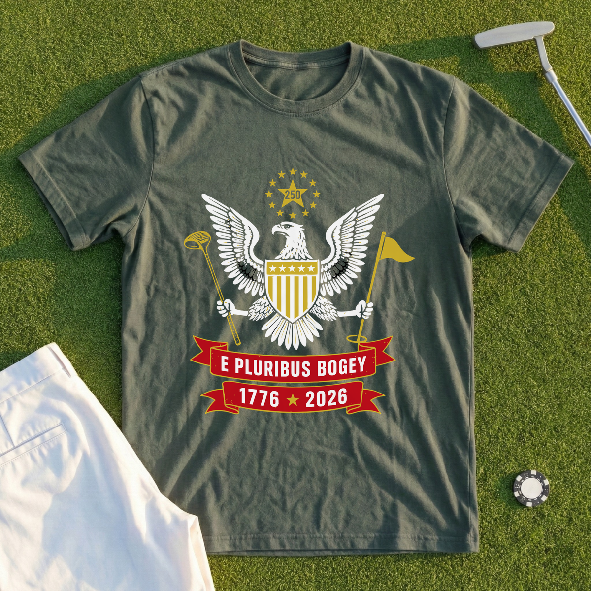 E Pluribus Bogey Tee