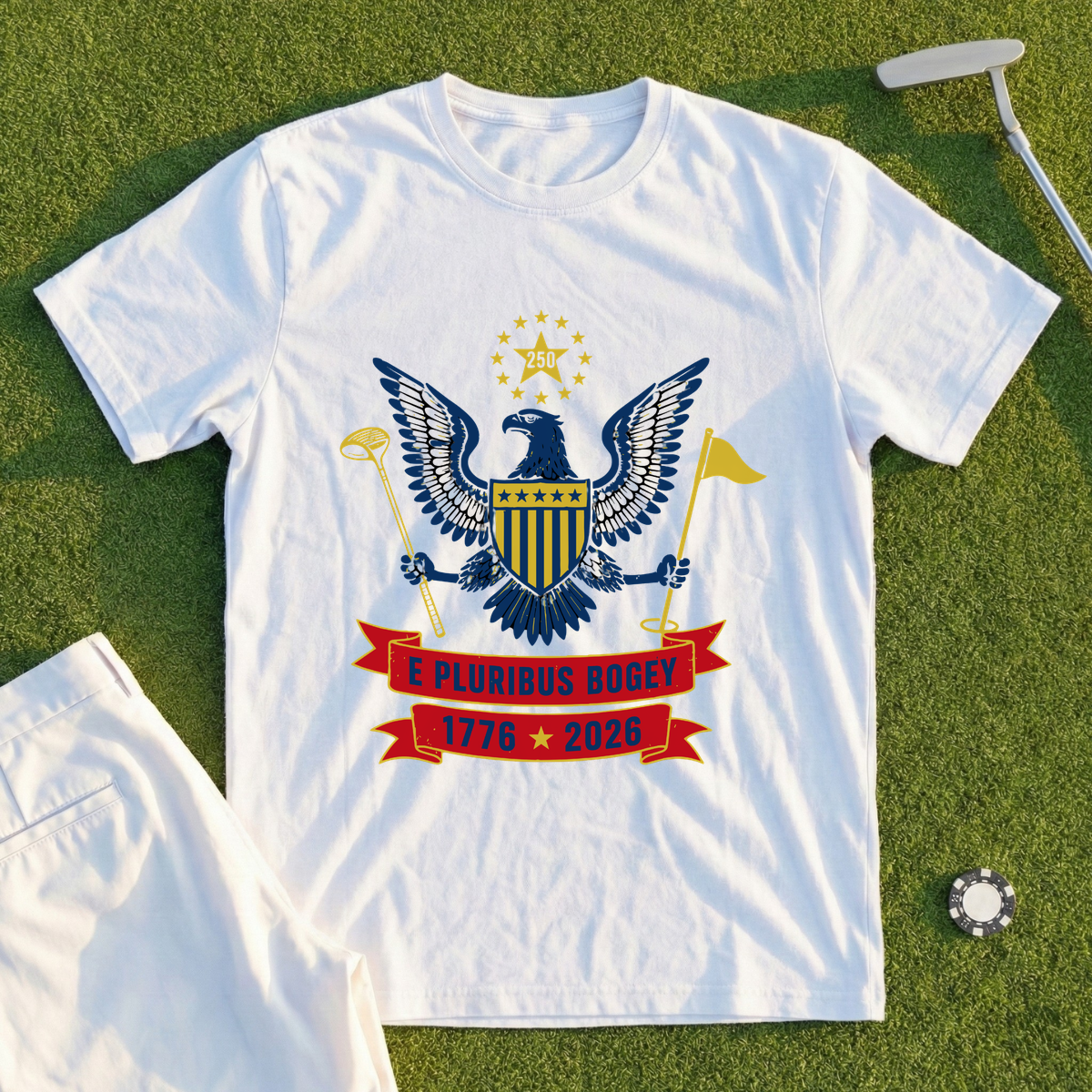 E Pluribus Bogey Tee