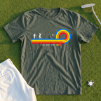Eat Sleep Golf Retro Tee