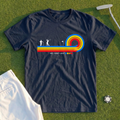 Eat Sleep Golf Retro Tee
