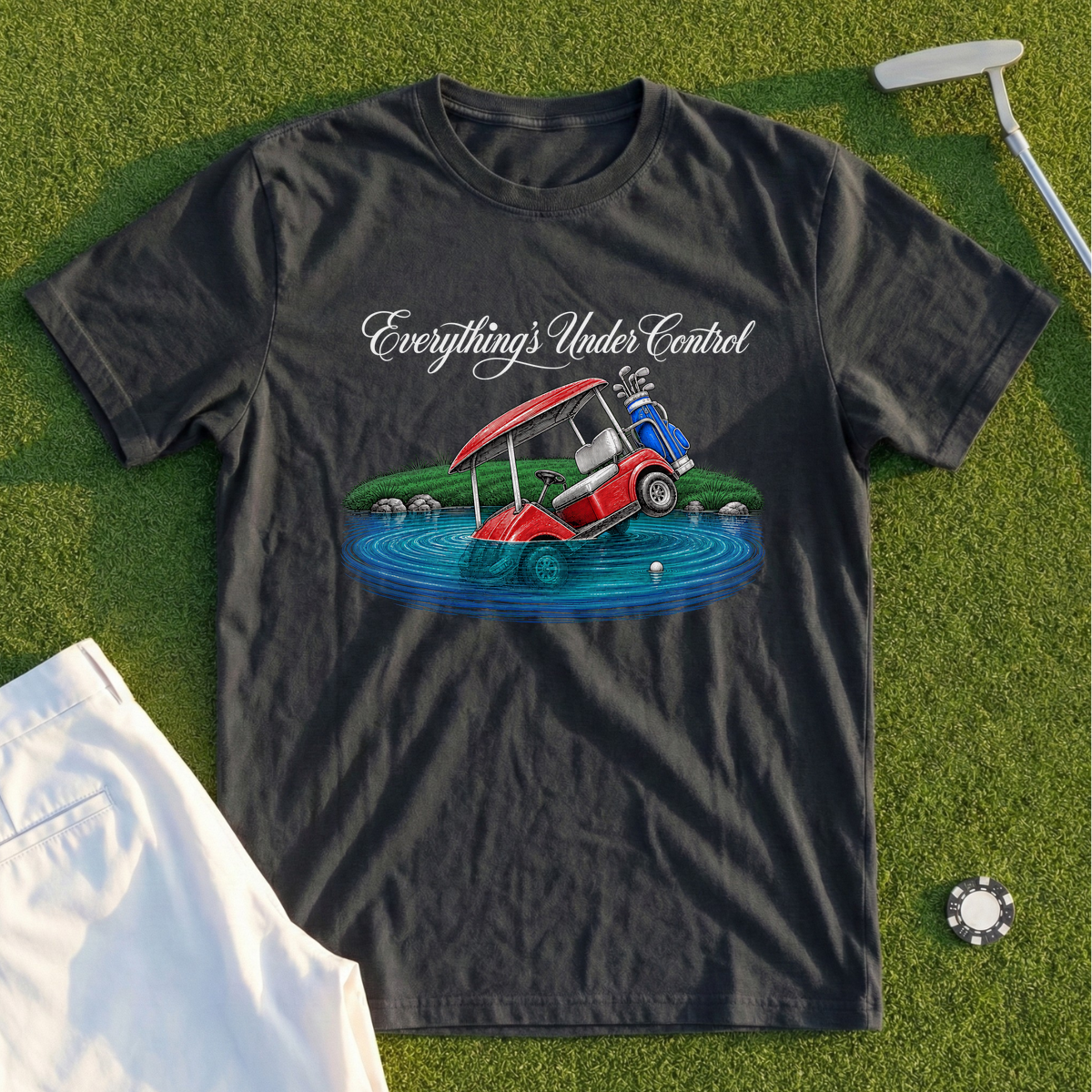 Everything's Under Control, Cart In The Pond Tee