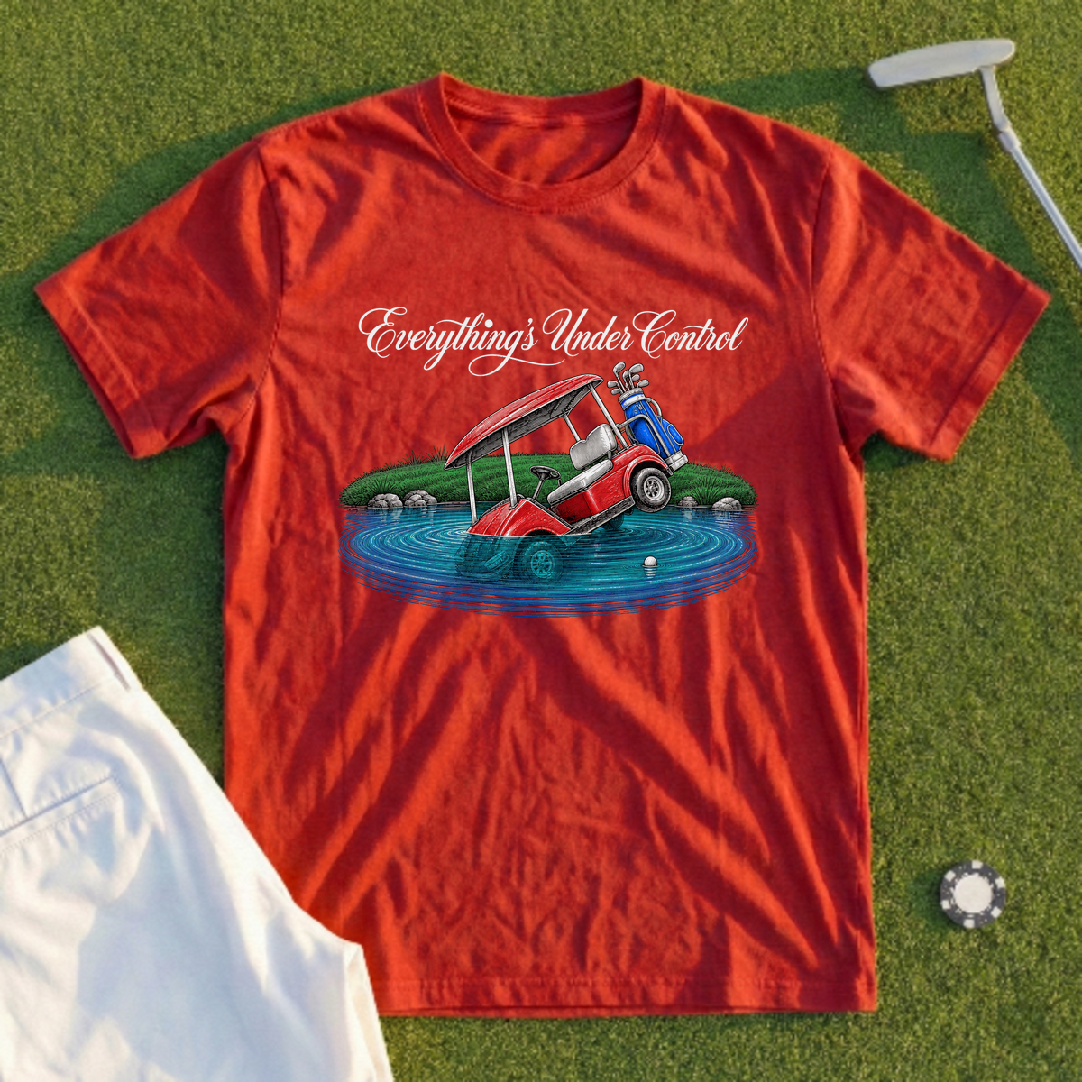 Everything's Under Control, Cart In The Pond Tee