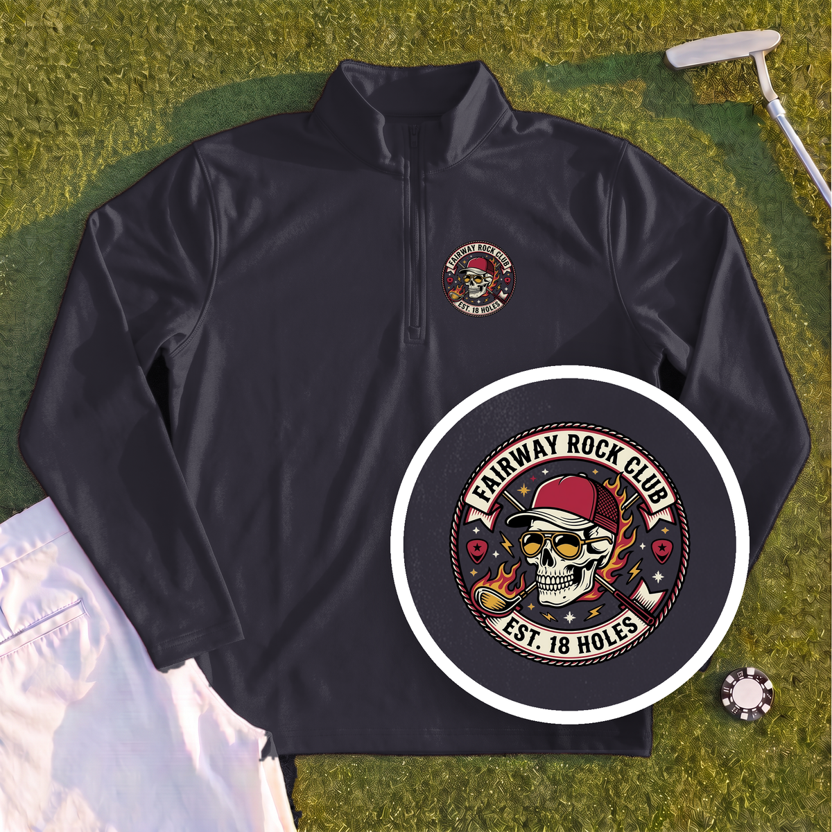 Fairway Rock Club Quarter Zip