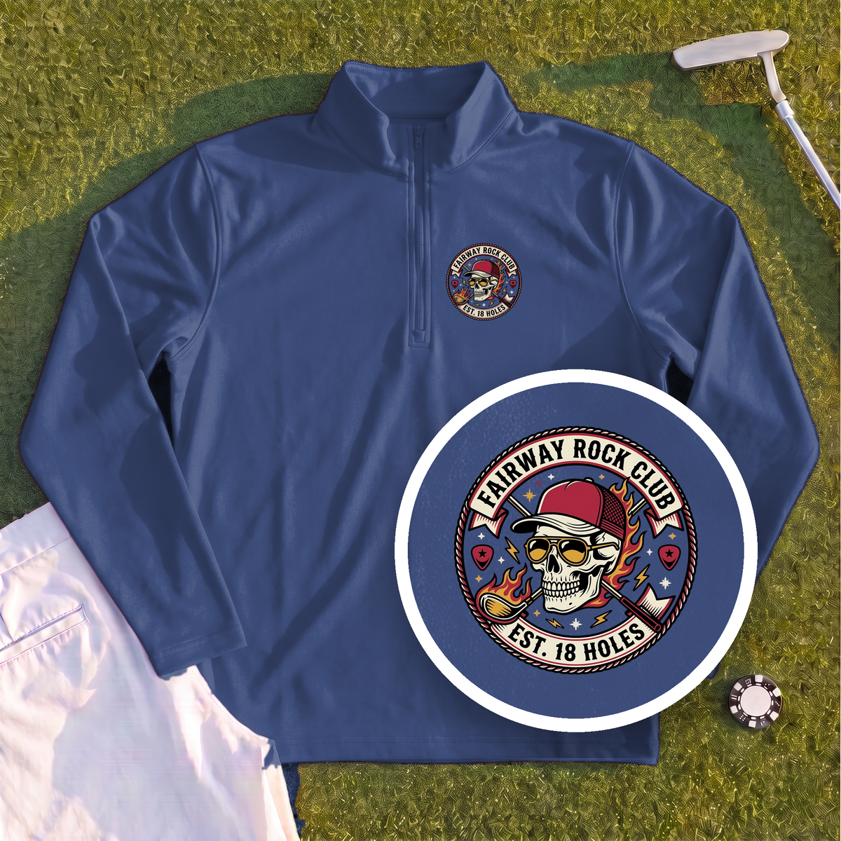 Fairway Rock Club Quarter Zip