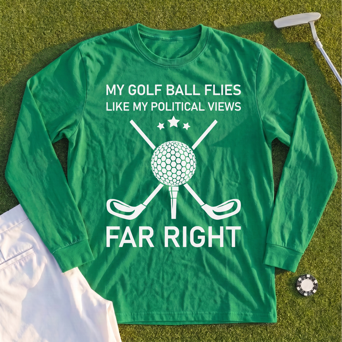 Far Right Long Sleeve Tee