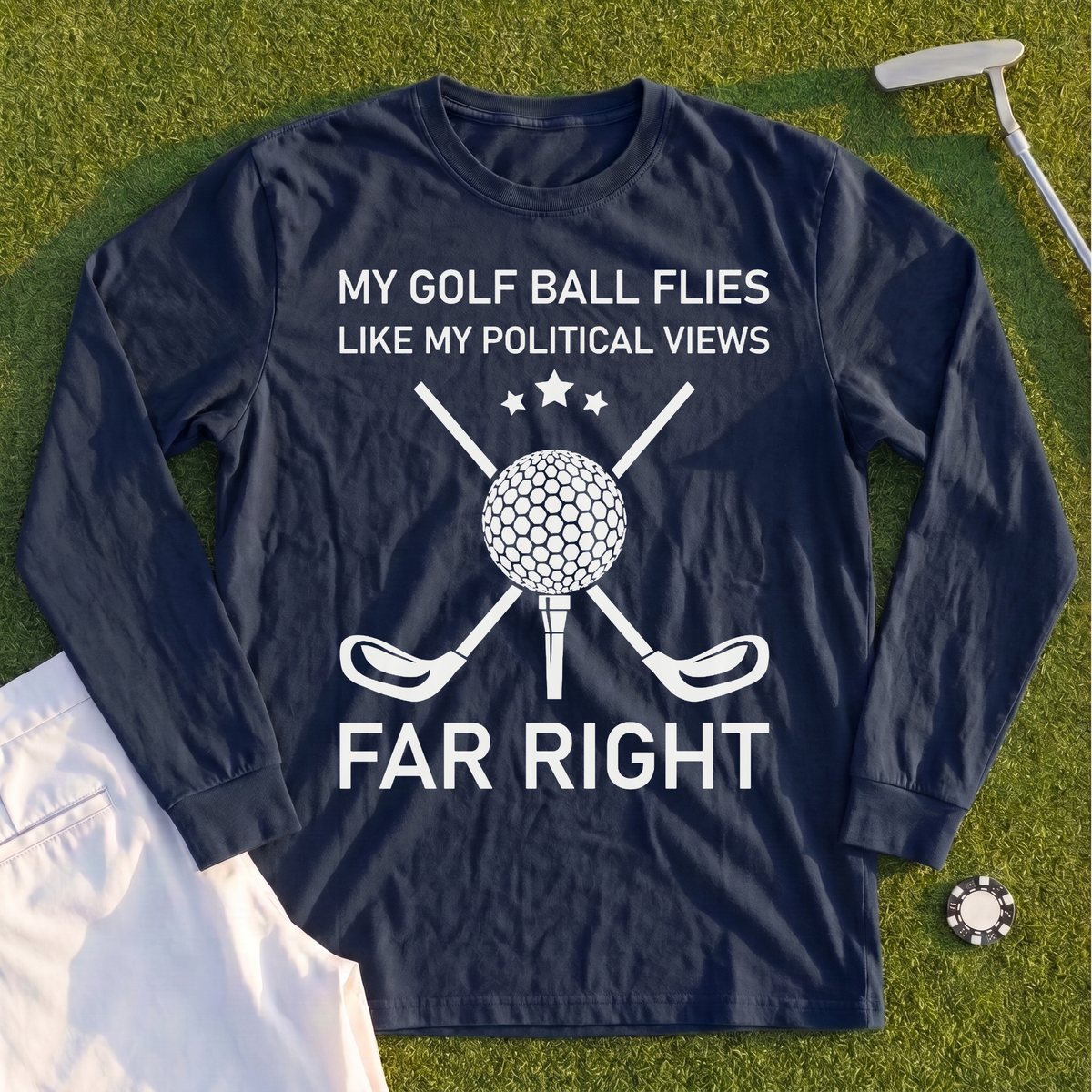 Far Right Long Sleeve Tee