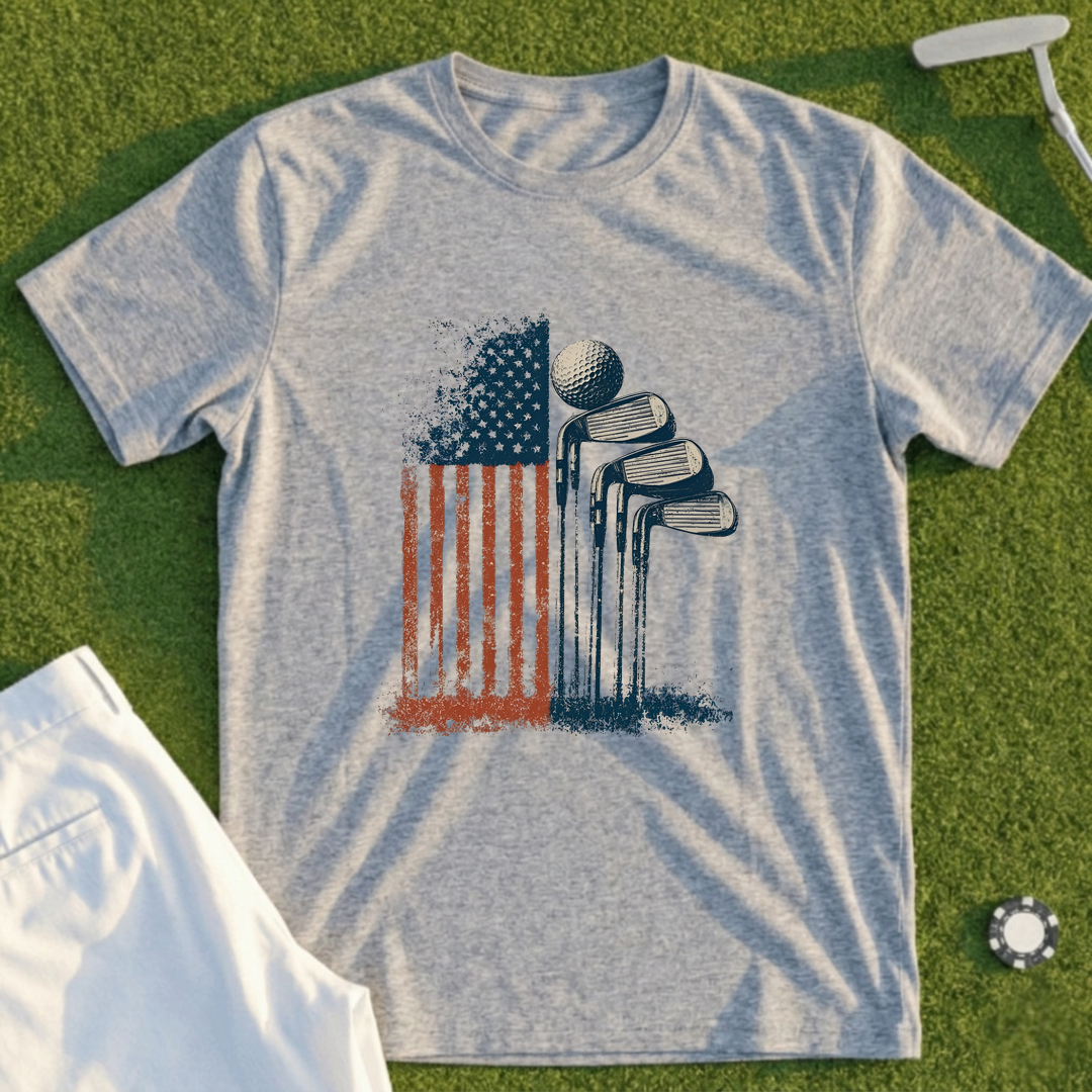 Flag and Irons Tee