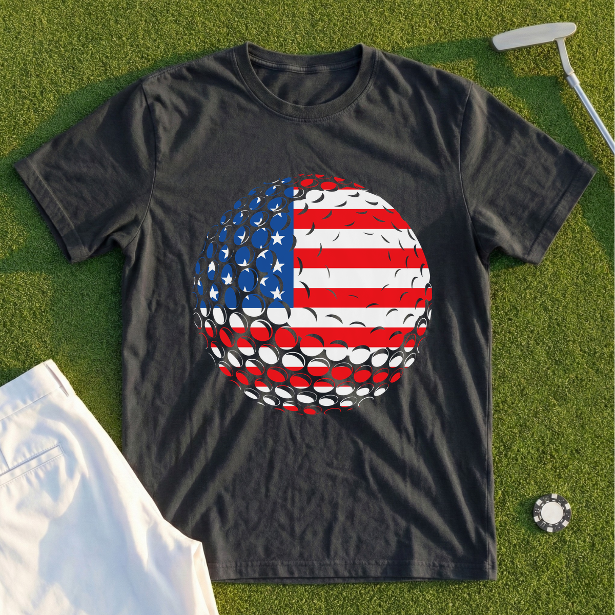 Flag Ball Tee