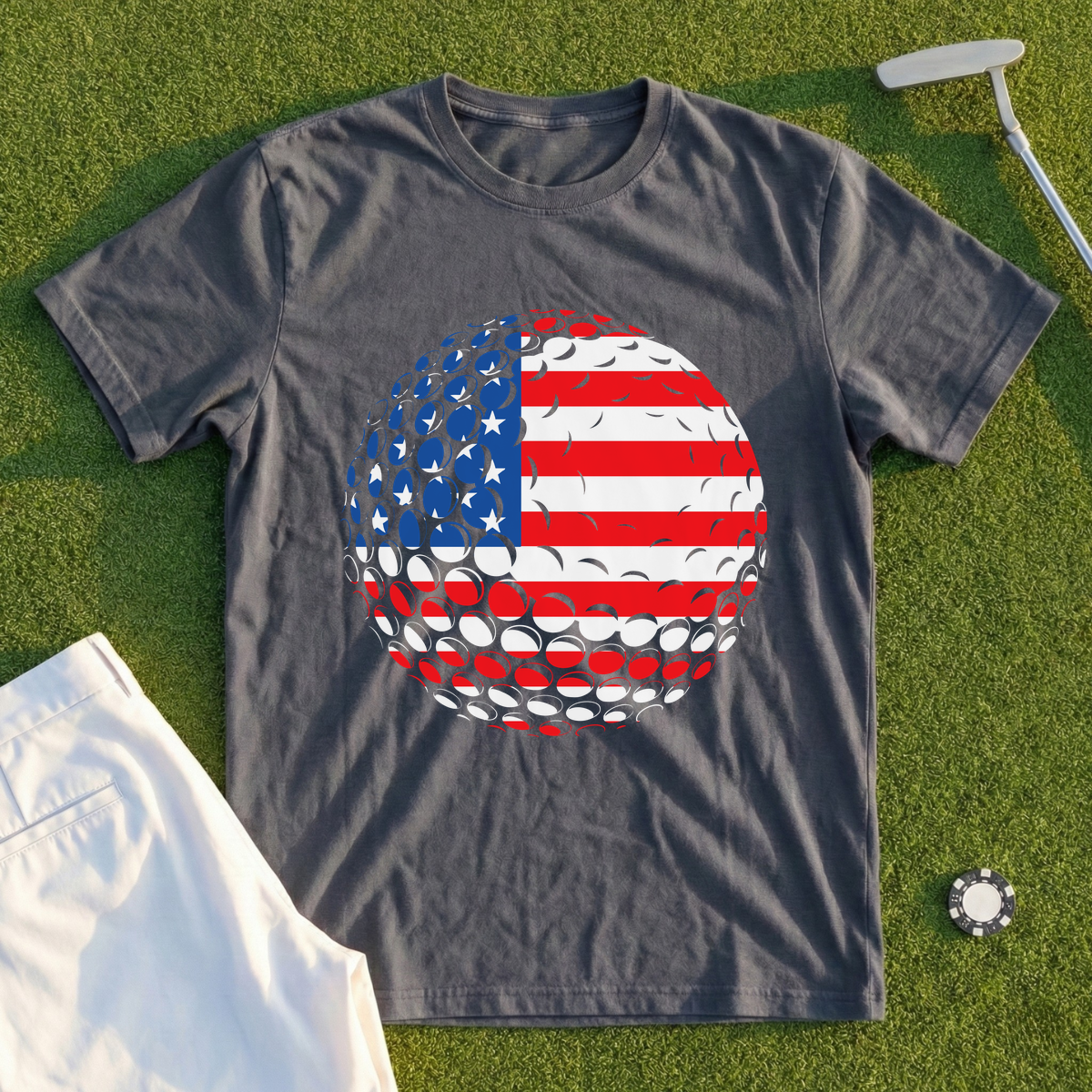 Flag Ball Tee