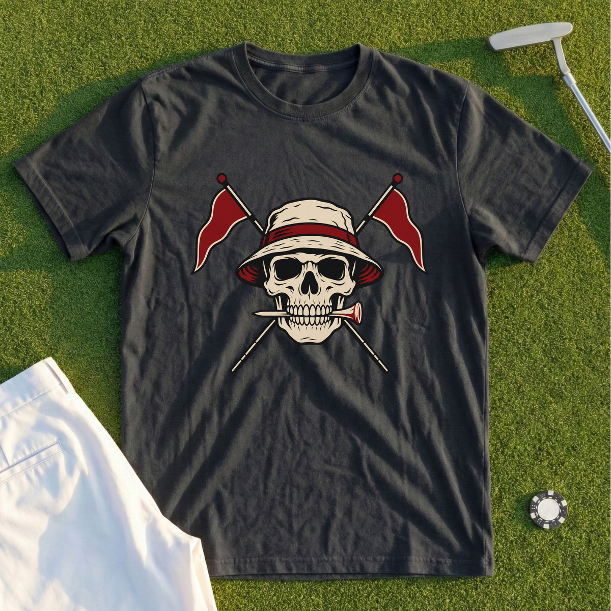 Flag Bearer Skull Tee