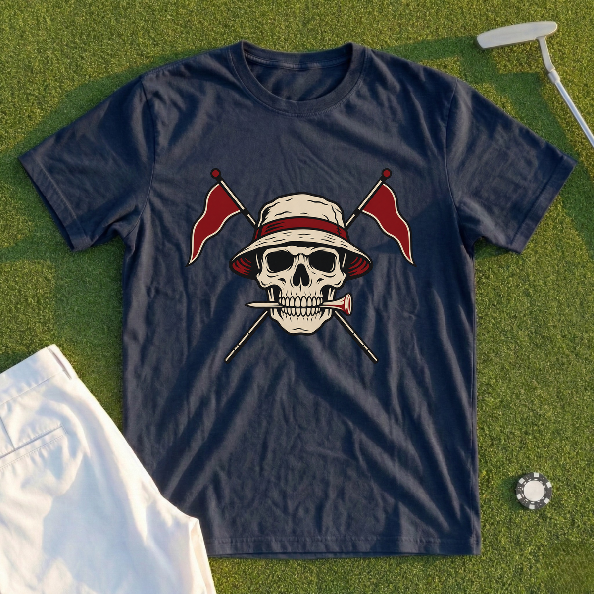 Flag Bearer Skull Tee