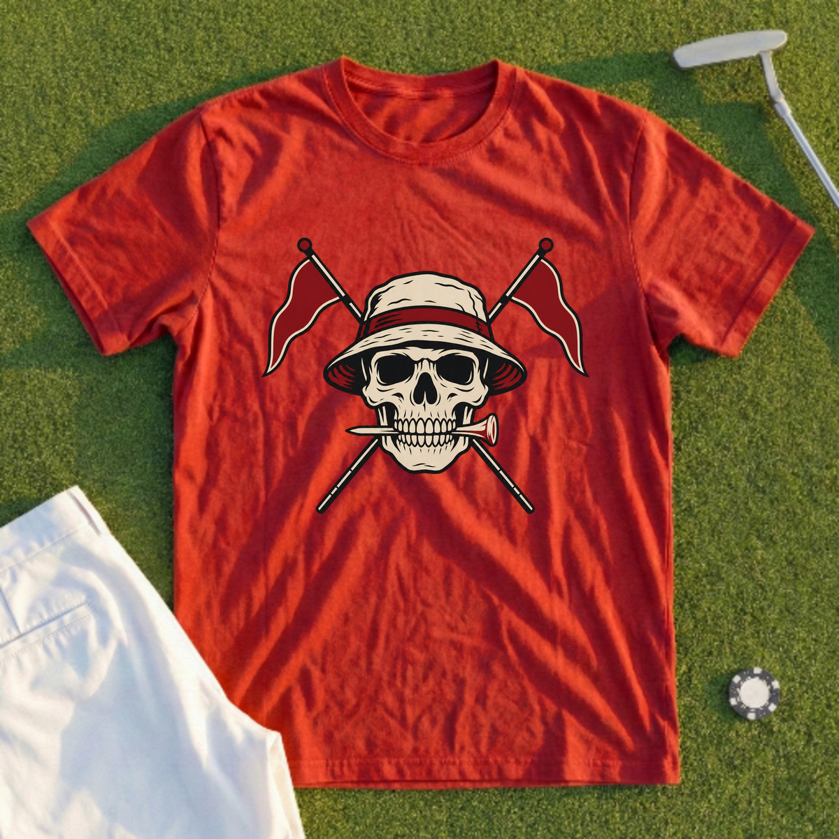 Flag Bearer Skull Tee