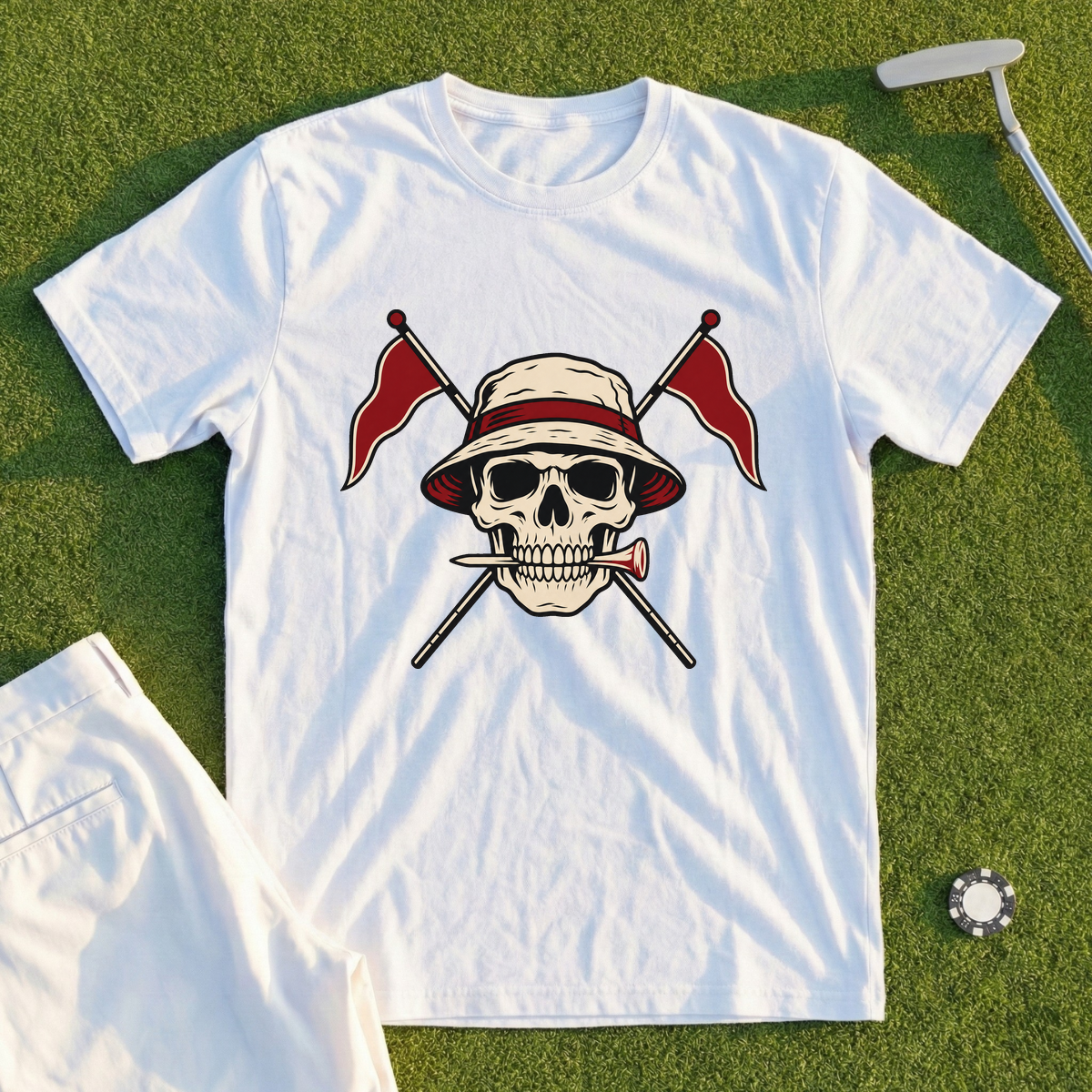 Flag Bearer Skull Tee