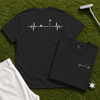 Flag EKG Back Print Tee