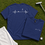 Flag EKG Back Print Tee