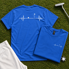 Flag EKG Back Print Tee