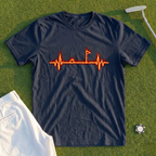 Flag EKG Fire Tee