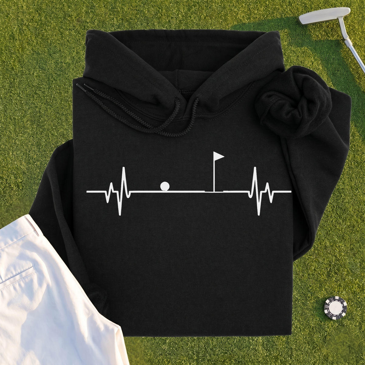 Flag EKG Hoodie