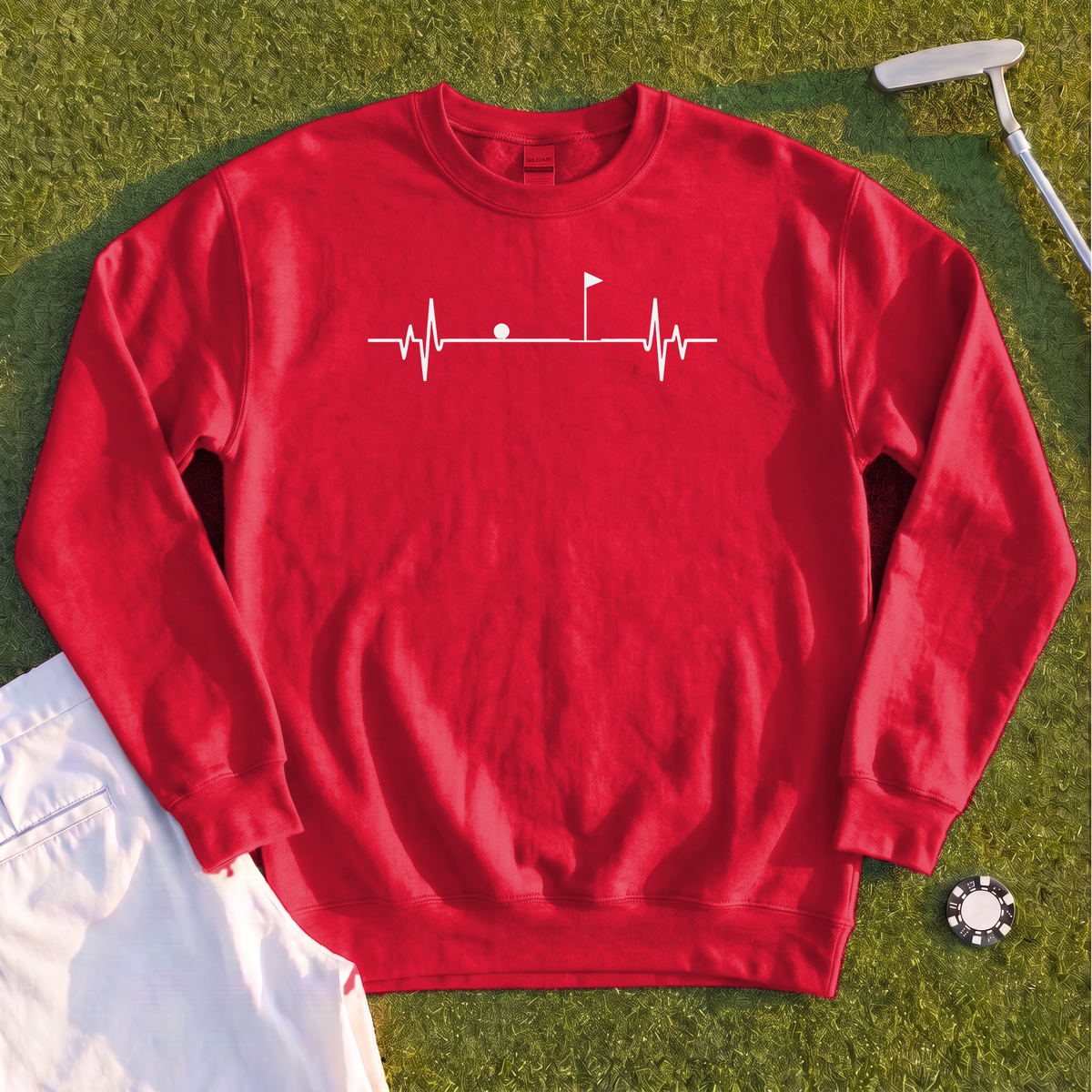 Flag EKG Sweatshirt