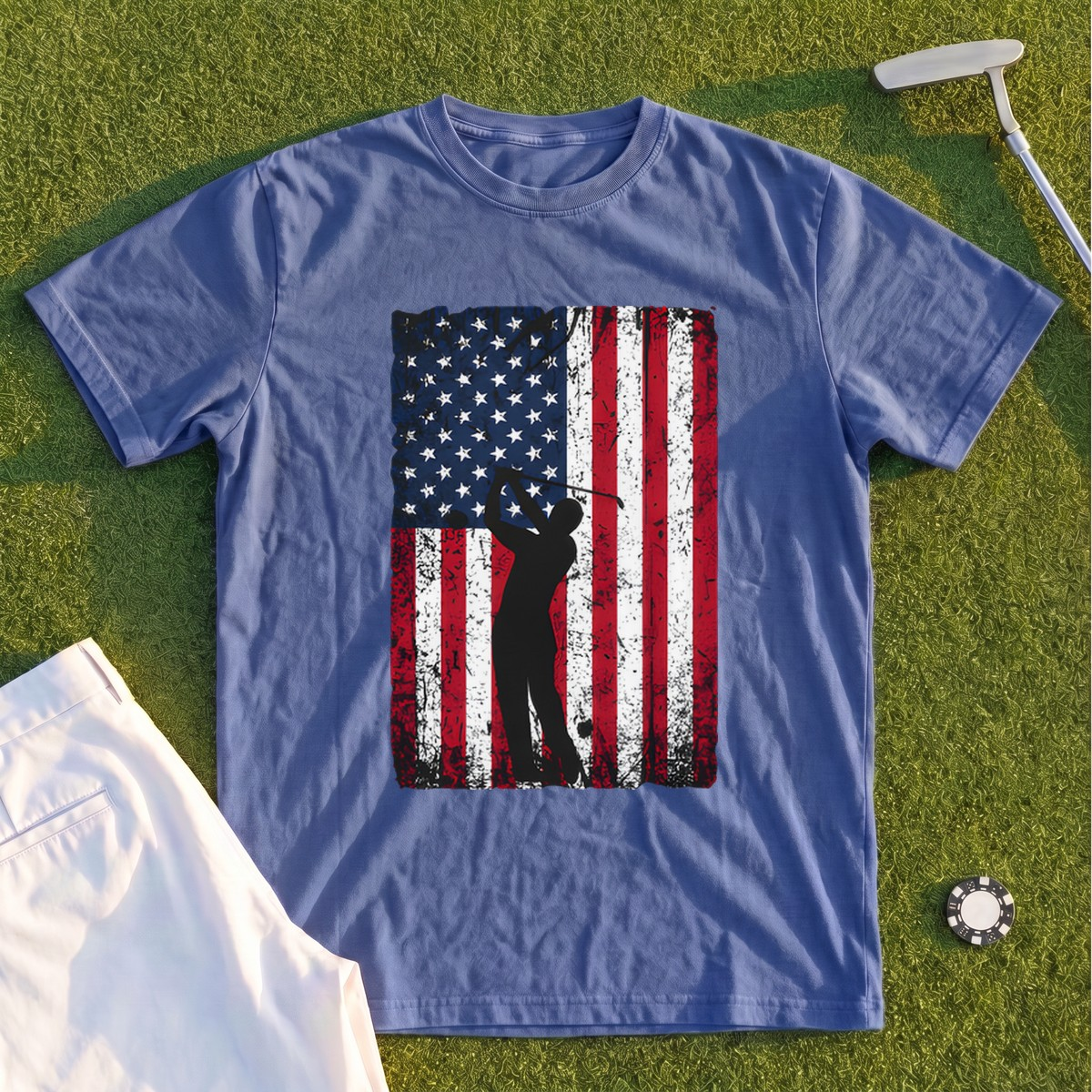 Flag Swing Premium Tee