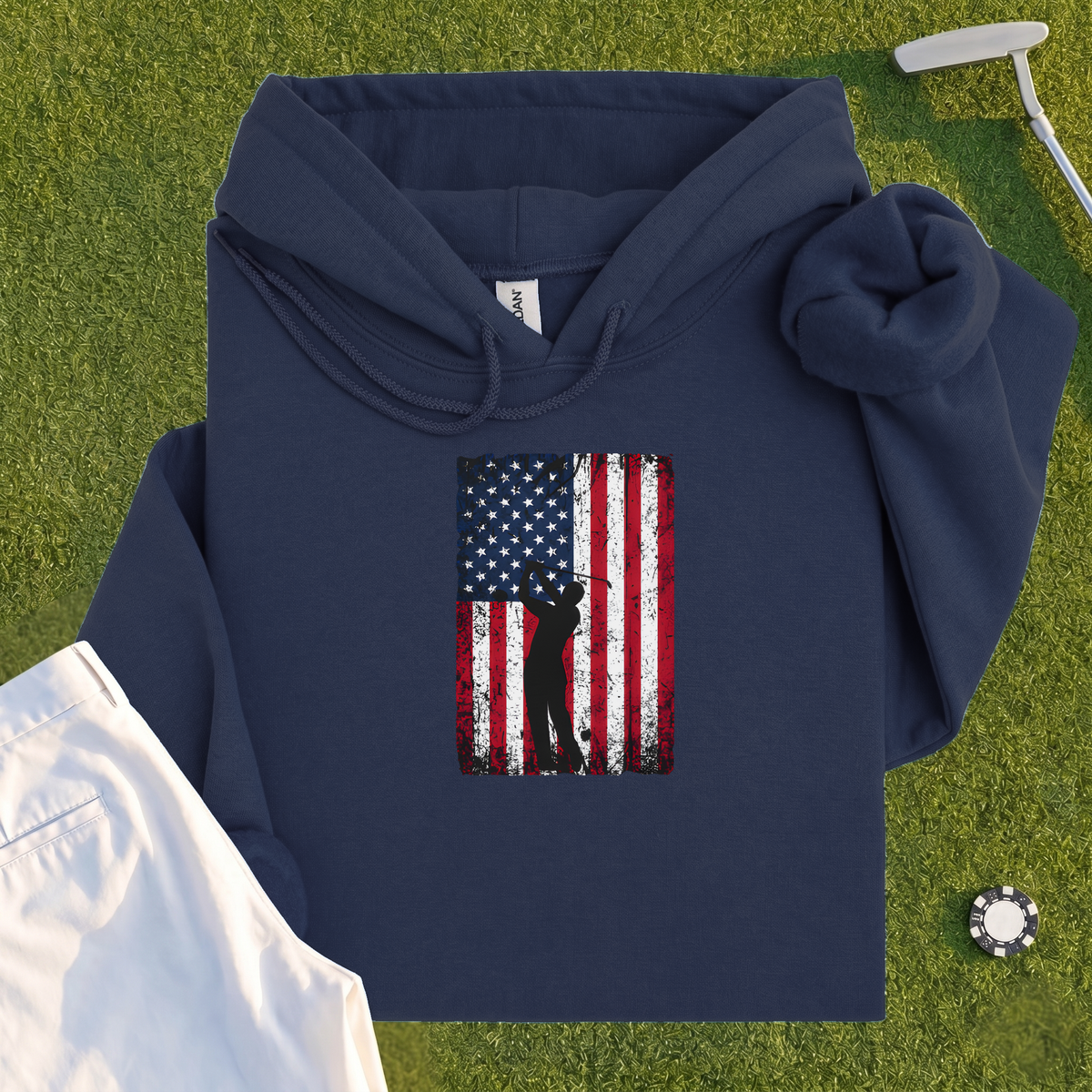 Flag Swing Hoodie