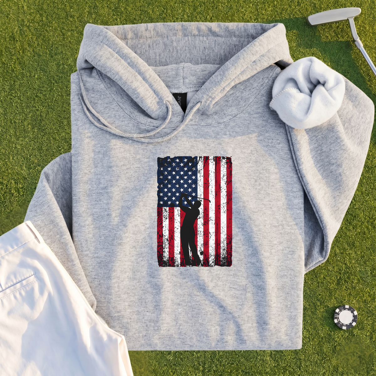 Flag Swing Hoodie