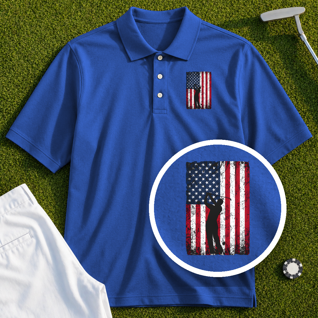 Flag Swing Performance Polo