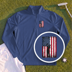 Flag Swing Quarter Zip