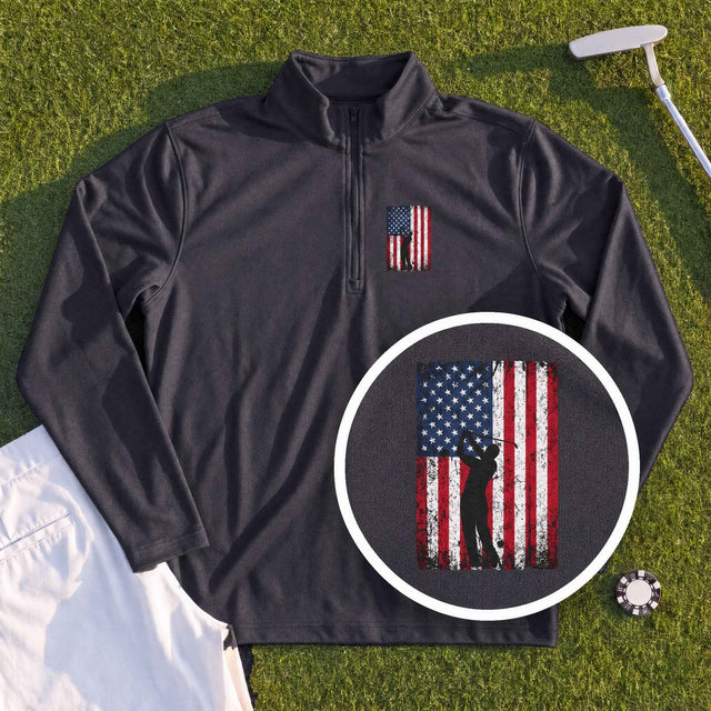 Flag Swing Quarter Zip