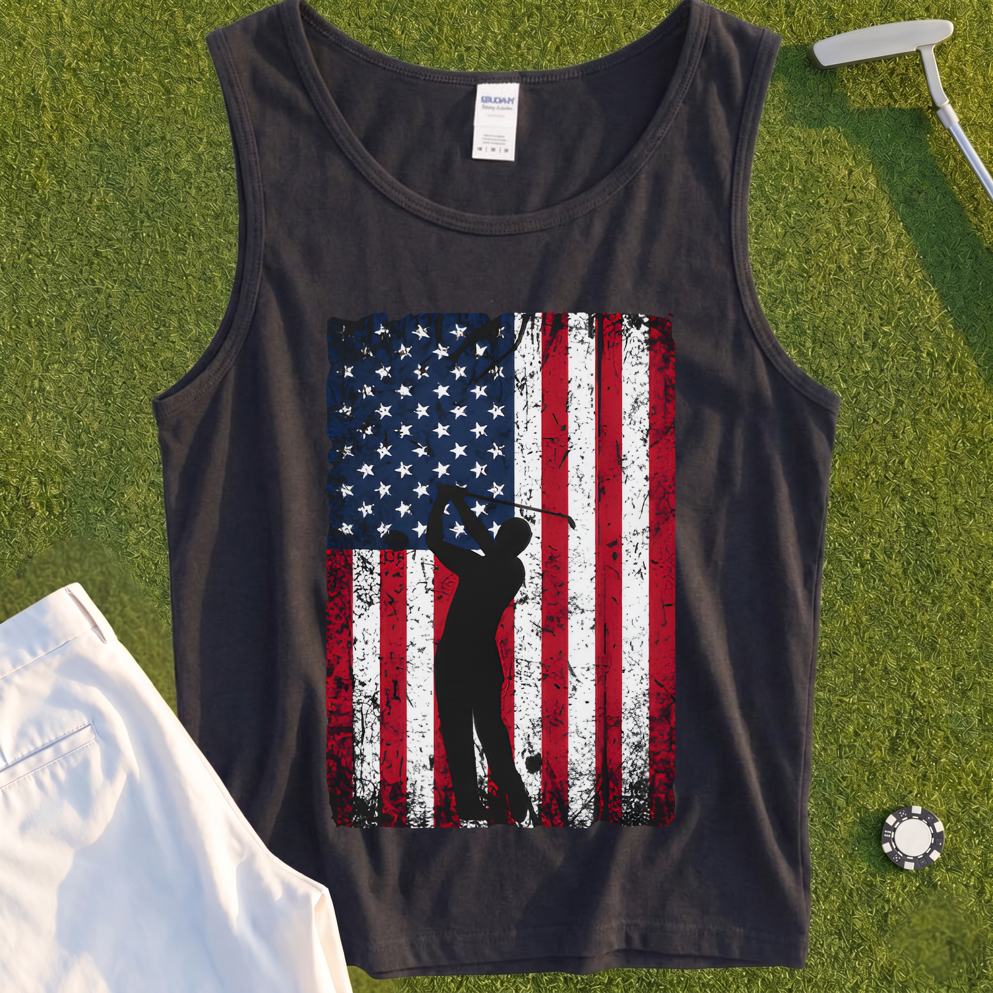 Flag Swing Tank