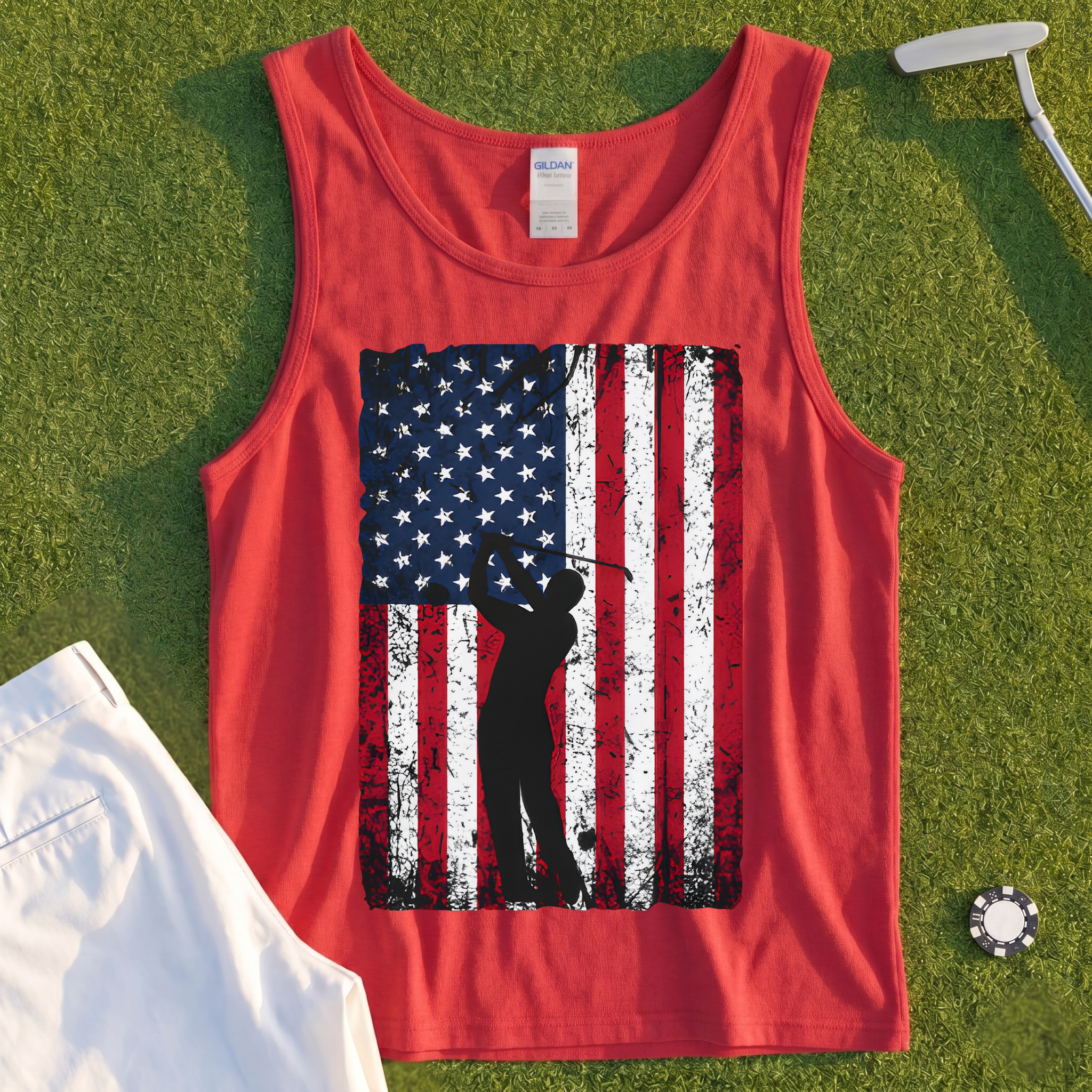 Flag Swing Tank