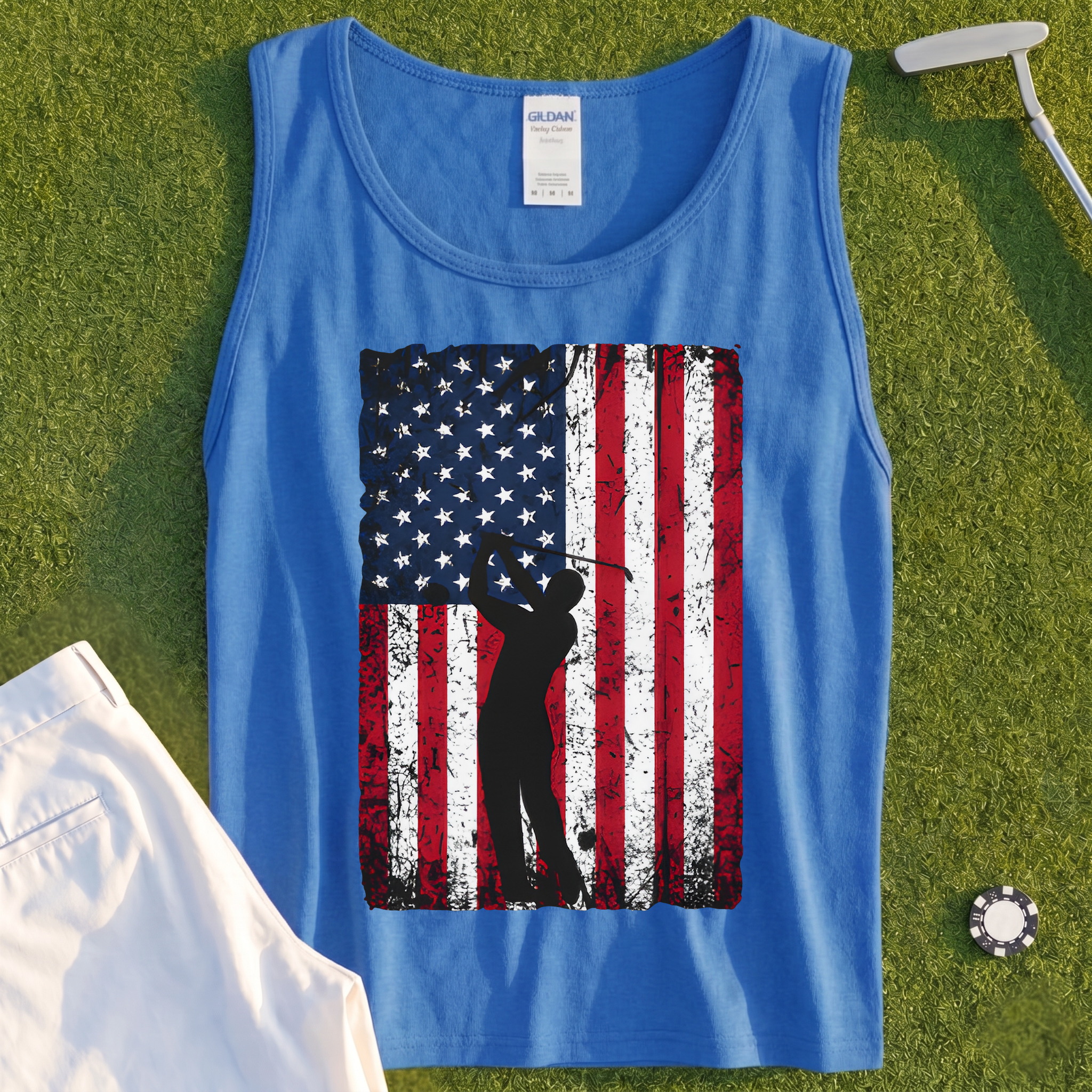 Flag Swing Tank