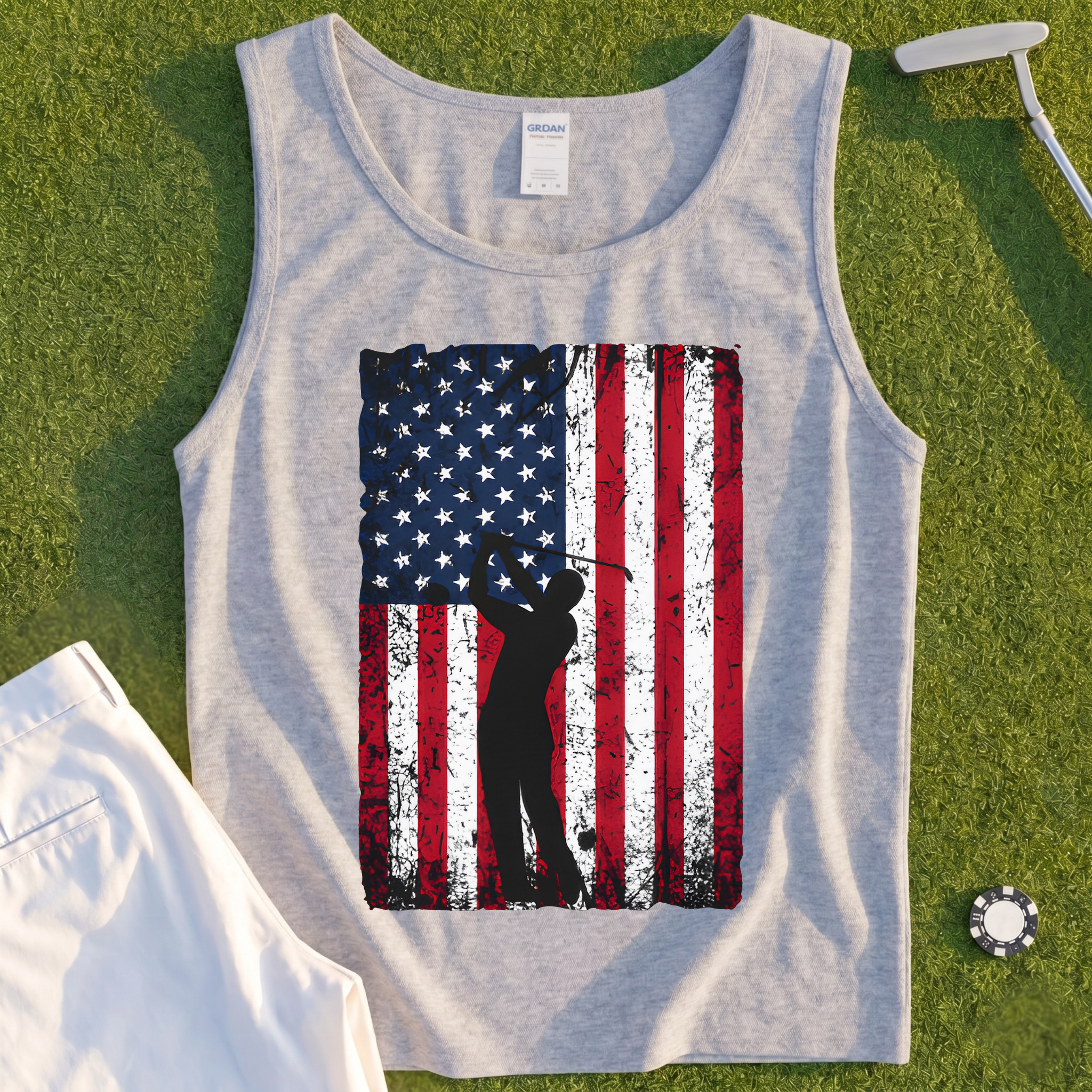 Flag Swing Tank