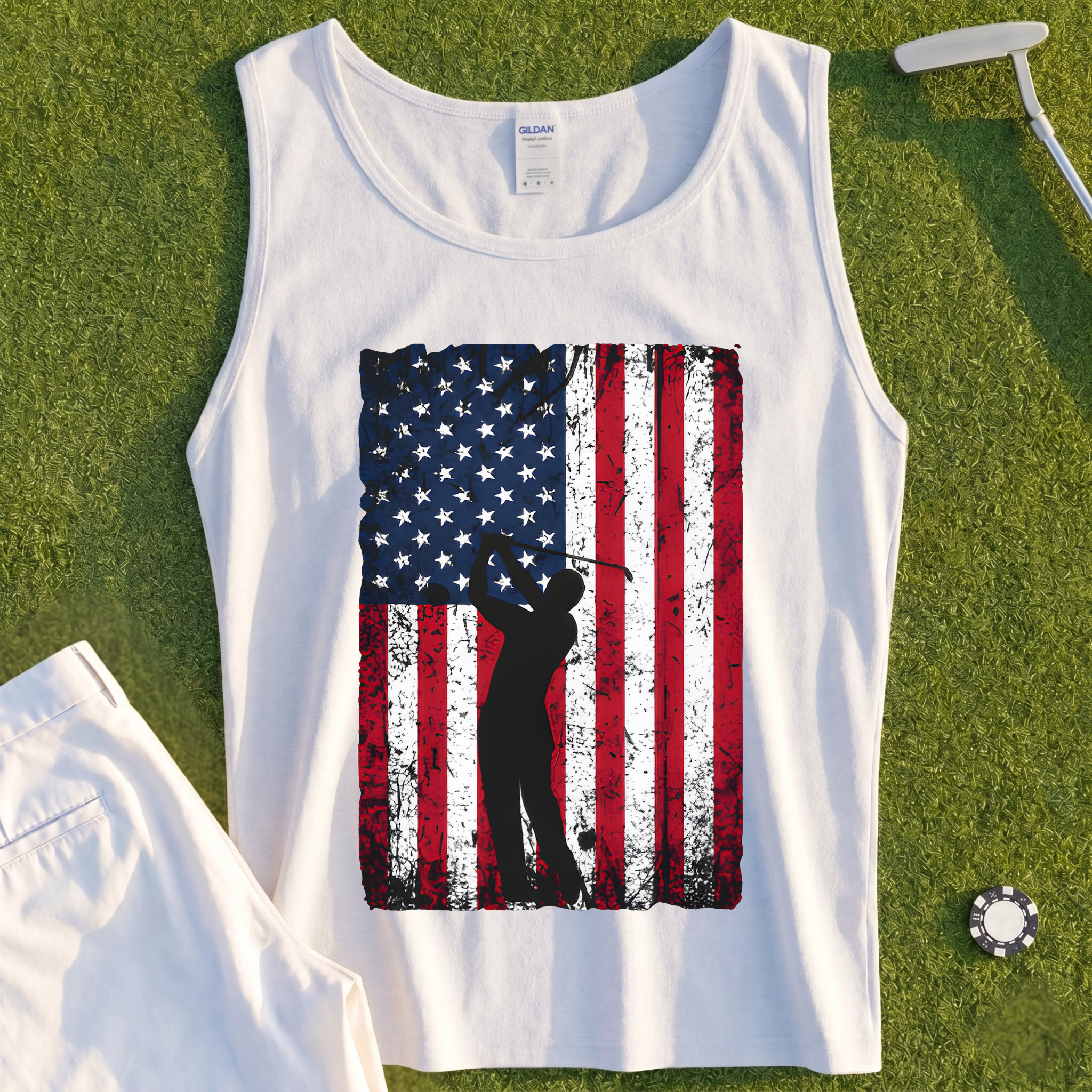 Flag Swing Tank