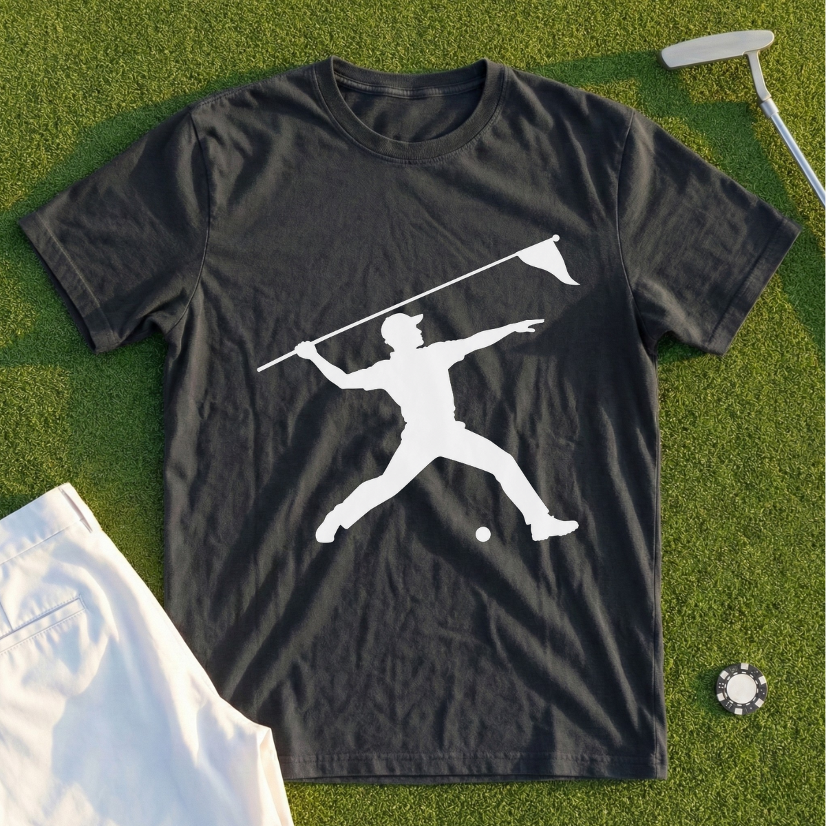 Flagstick Thrower Tee