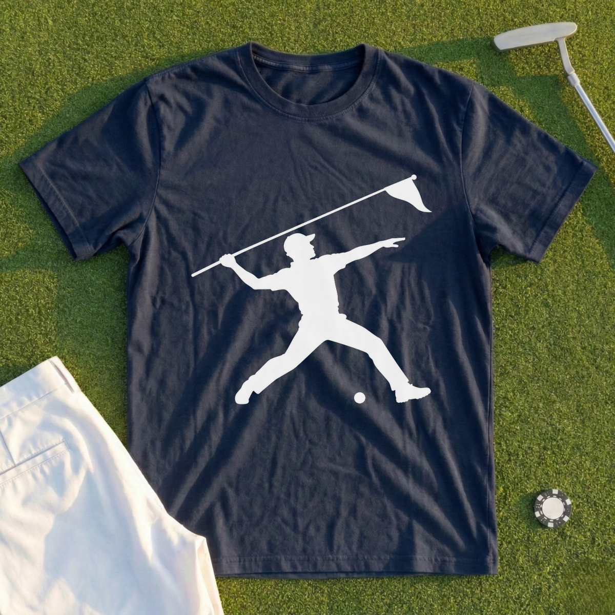 Flagstick Thrower Tee