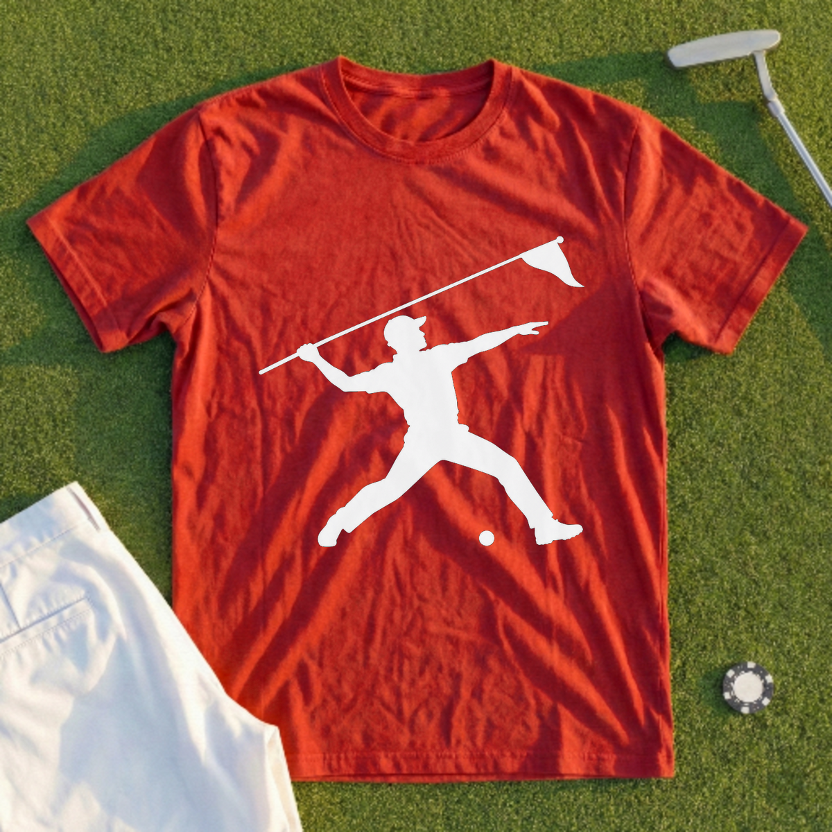 Flagstick Thrower Tee