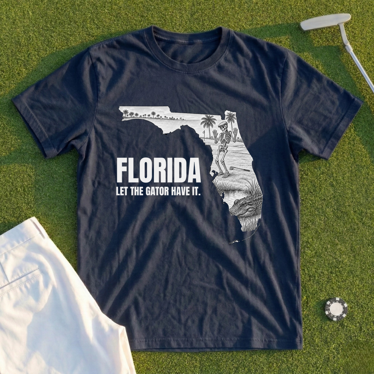 Florida Let The Gator Have It Tee