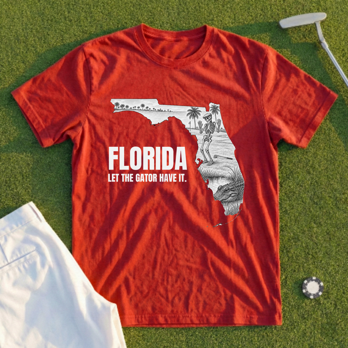 Florida Let The Gator Have It Tee